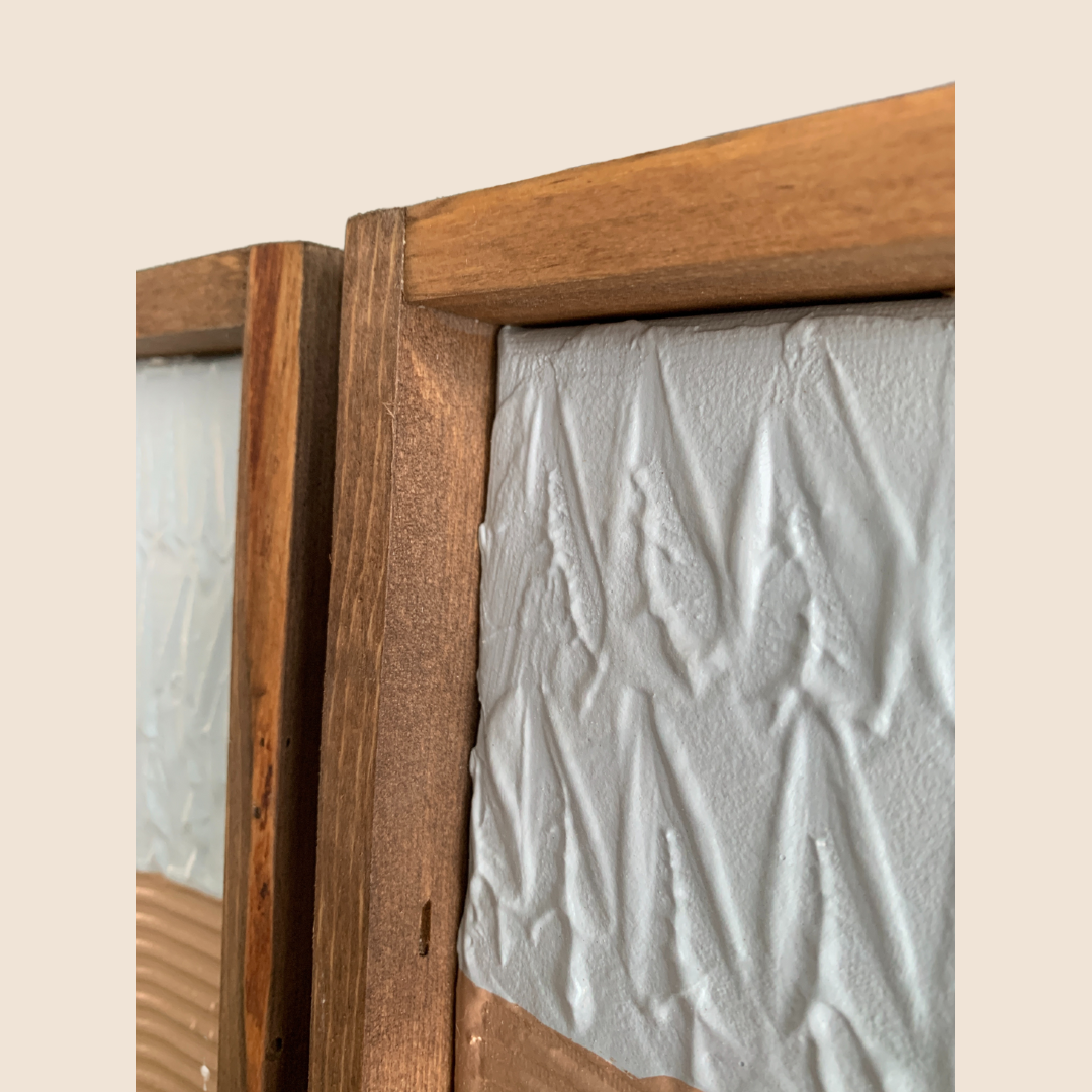 Textured Wall Hanging - 2 piece