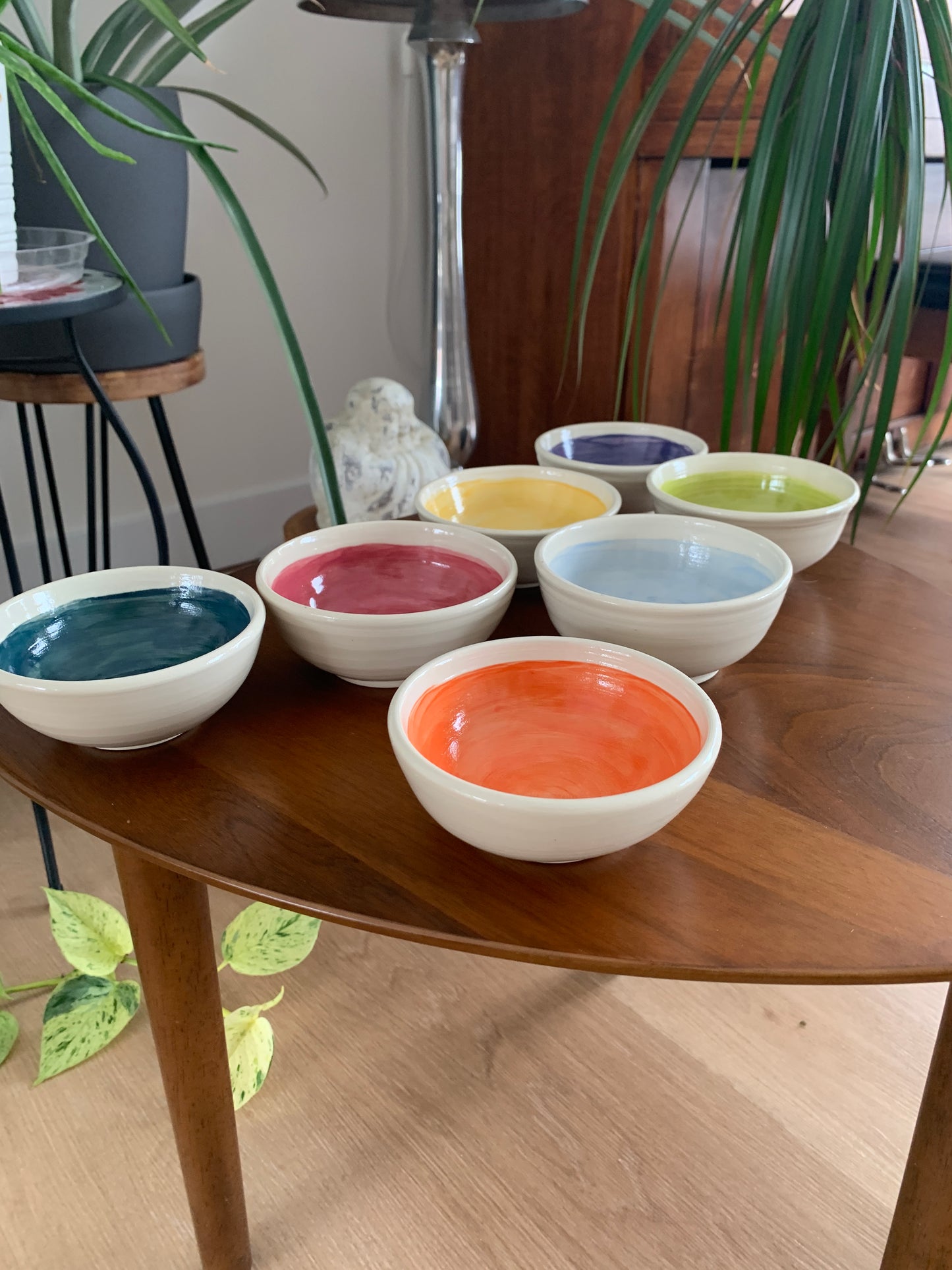 Colourful bowl set of 7