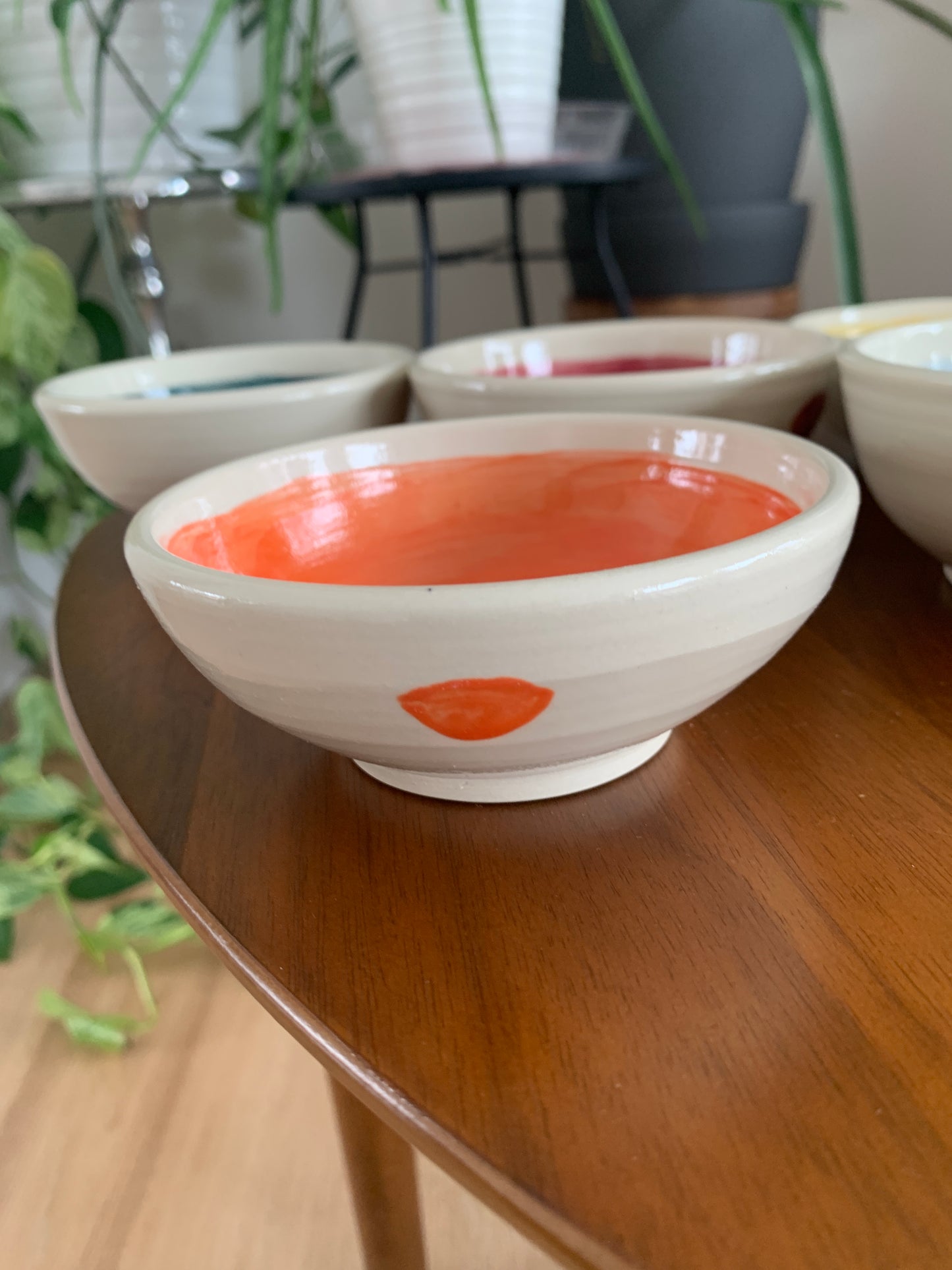 Colourful bowl set of 7