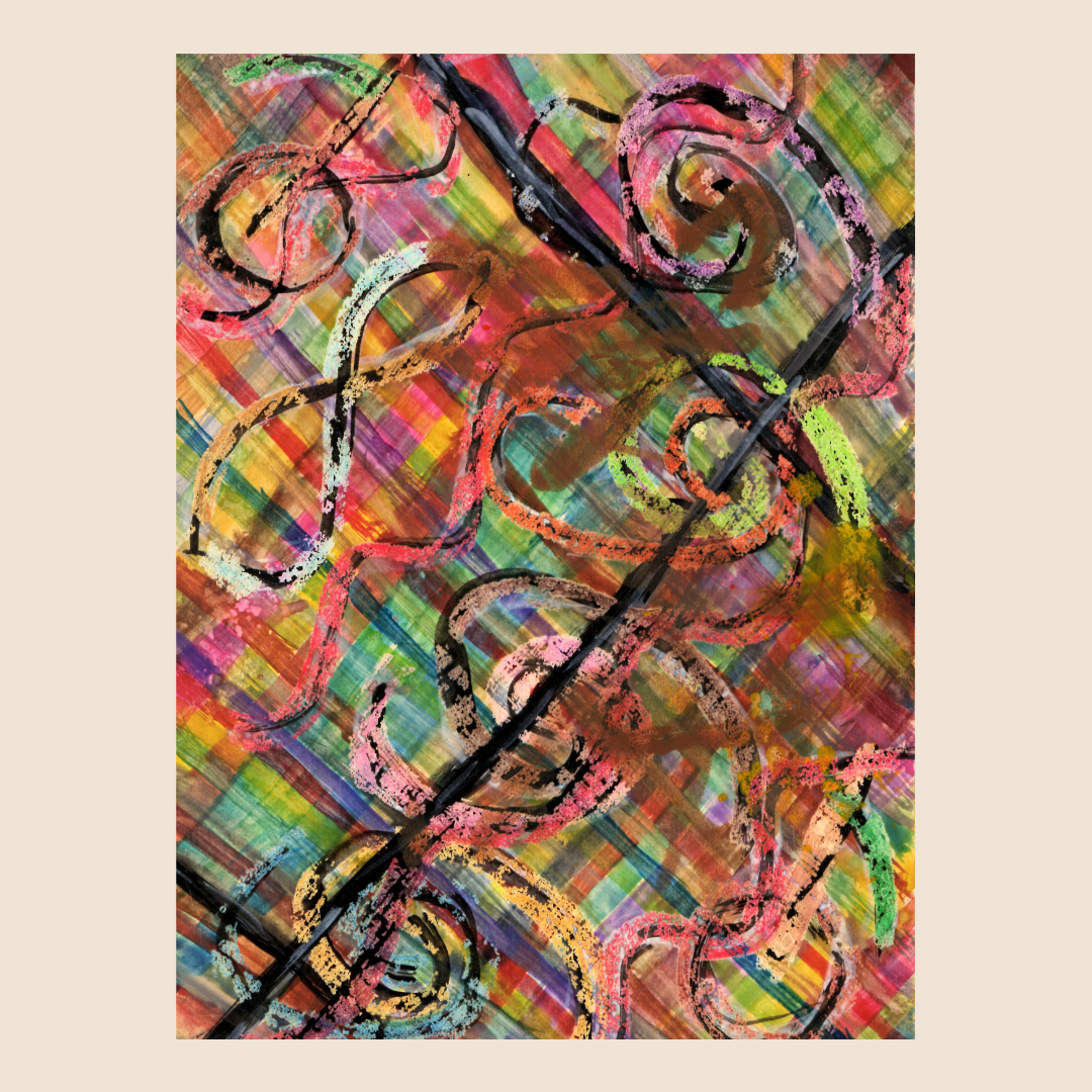 Art Card - Abstract For Leslie, individual