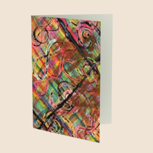 Art Card - Abstract For Leslie, individual