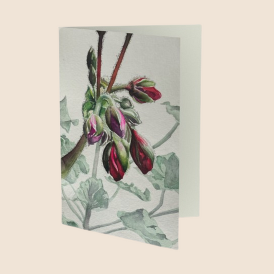 Art Card - Floral 01, individual