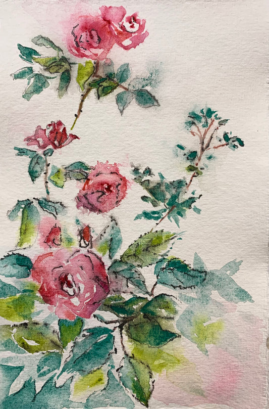 Art Card - Floral 04, individual
