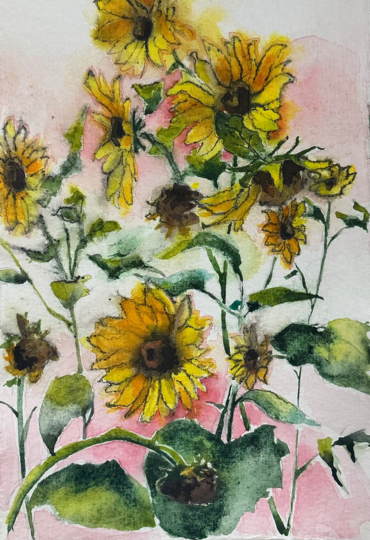 Art Card - Floral 05, individual